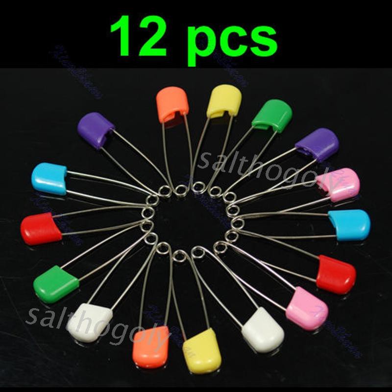 Set 12 Kim Băng Dùng Để Cố Định Tã Em Bé Đa Năng Tiện Dụng