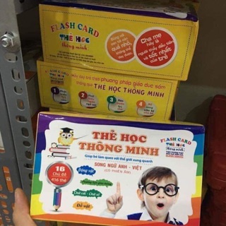 Bộ thẻ học 16 chủ đề cho bé