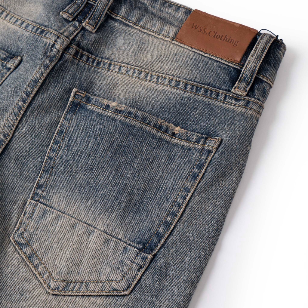 Quần Jeans nam nhập khẩu dáng Skinny | Indigo Skinny Jeans
