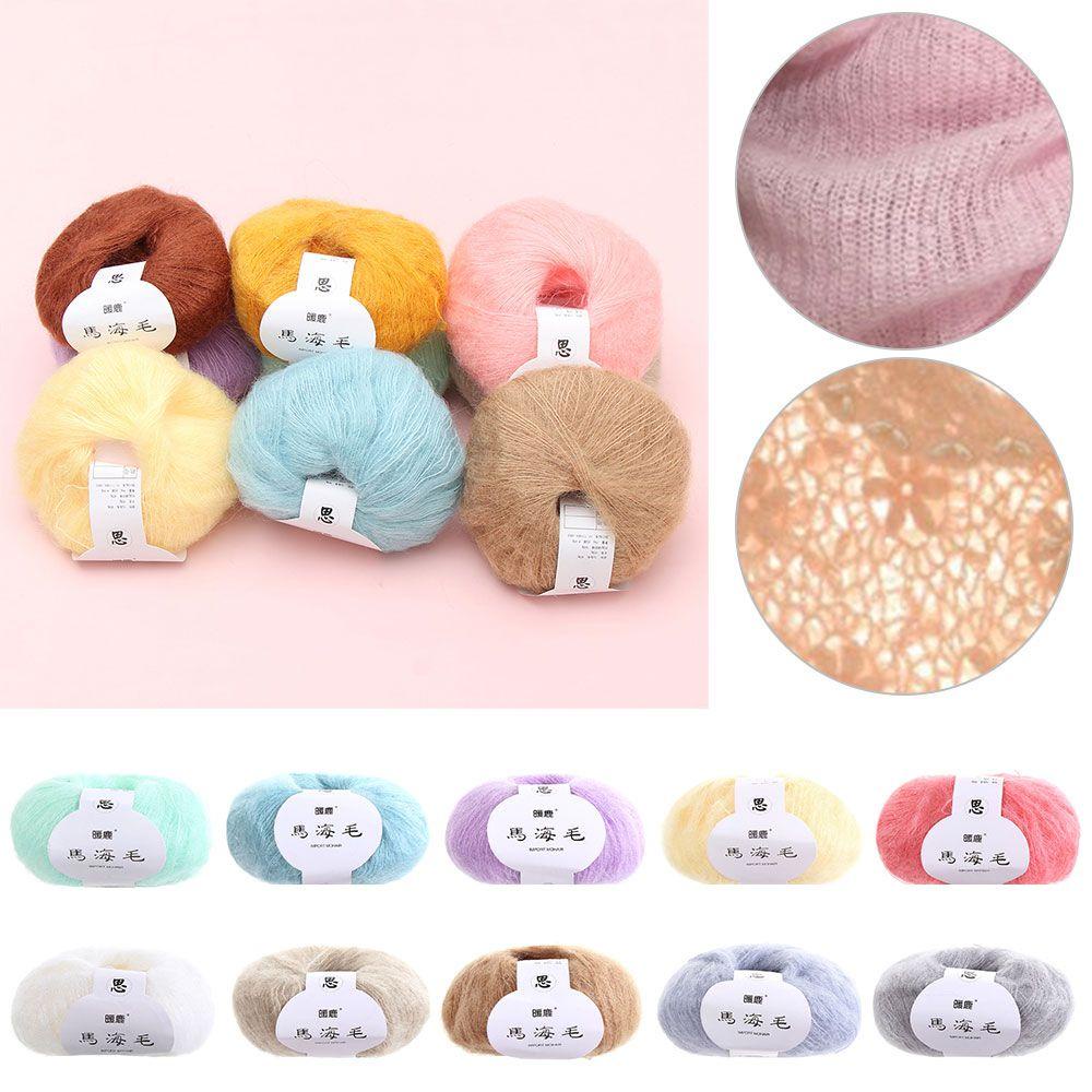 EUTUS Cuộn Len Đan Sợi Móc Mềm Chất Lượng Cao 25g