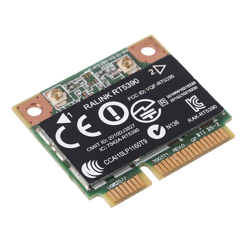 Utake RT5390 Half Mini PCIe Wlan Wireless Card SPS 670691-001 for RaLink HP436 CQ45 SPS 691415-001