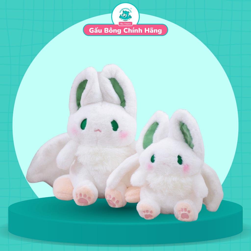 Gấu Bông Thỏ Dơi Trắng Dễ Thương, Thú Nhồi Bông Dơi Cánh Dài Dễ Thương Dành Cho Bé, Gấu Bông Online Cao Cấp