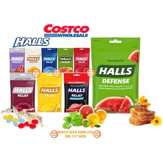 Kẹo halls the mát có đủ vị gói 25 30 viên - canada