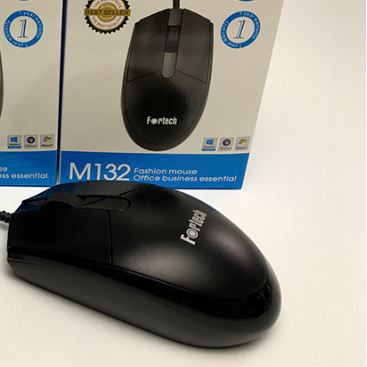 Chuột có dây FORTECH M132 chuẩn USB chính hãng giá rẻ