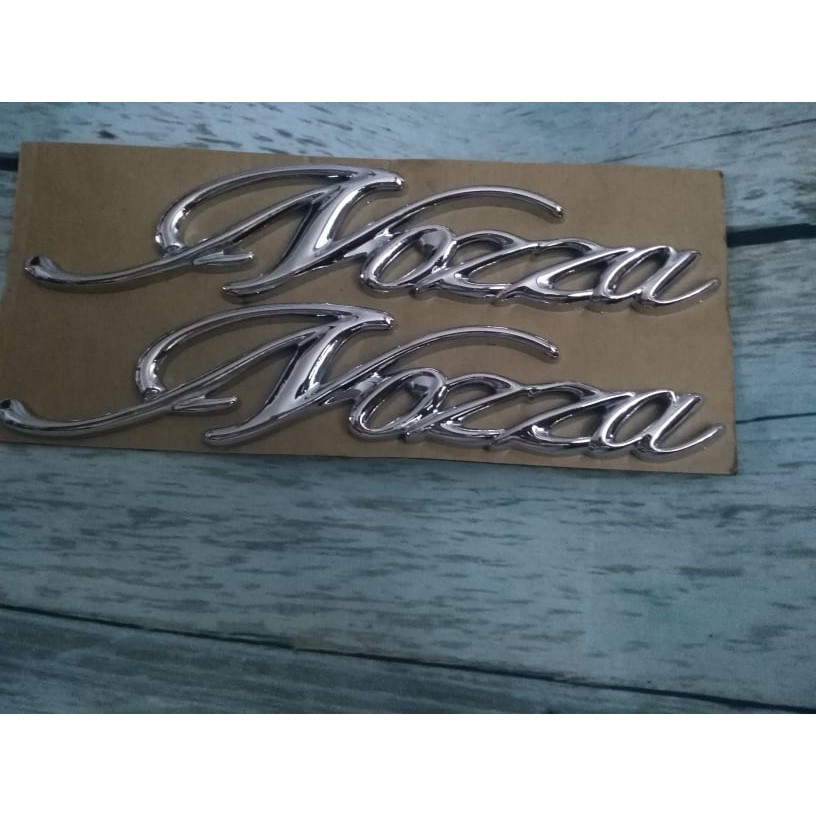 Bộ tem decal chữ nổi nozza