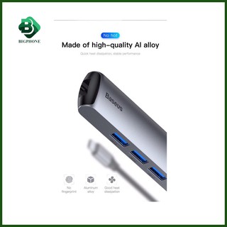 HUB CHUYỂN TYPE C BASEUS MECHANICAL EYE 6 IN 1 TYPE-C TO 3USB3.0