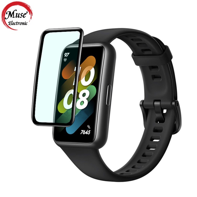 Miếng Dán Màn Hình Cong 3d Bảo Vệ Toàn Diện Chống Cháy Nổ Cho Đồng Hồ Thông Minh Huawei Band 7