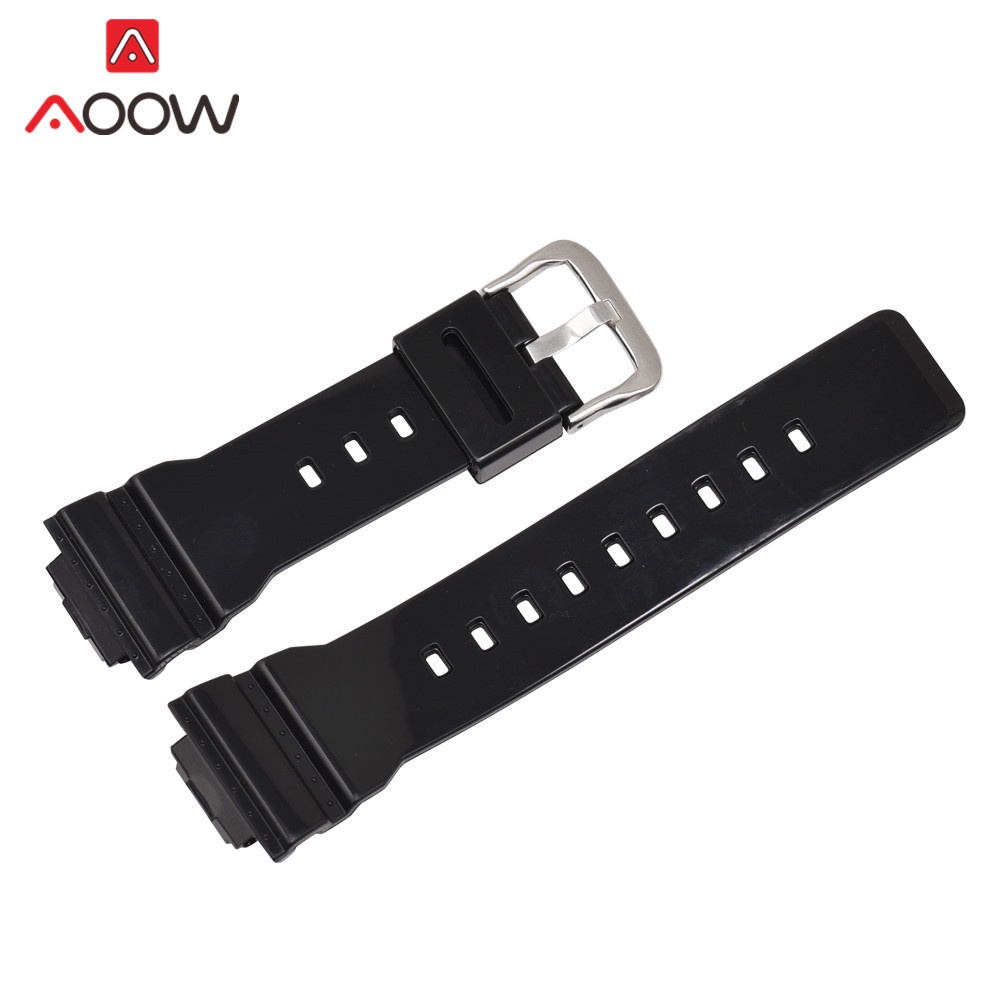 Dây Đeo Thay Thế Bằng Da PU Mềm 16mm Cho Đồng Hồ Thể Thao Casio G-Shock GMA-S110 S120 DW-5600 6900 GW-M5610