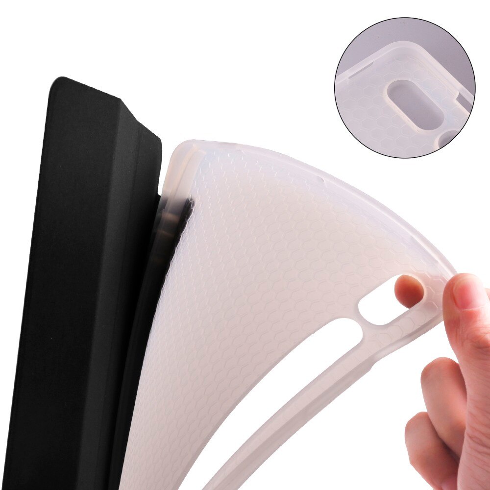 Bao da Samsung Galaxy Tab S7 Plus S7 FE Hộp đựng có ngăn đựng bút chì SM-t870 t875 SM-t970 t975 11/12.4 '' Ốp lưng