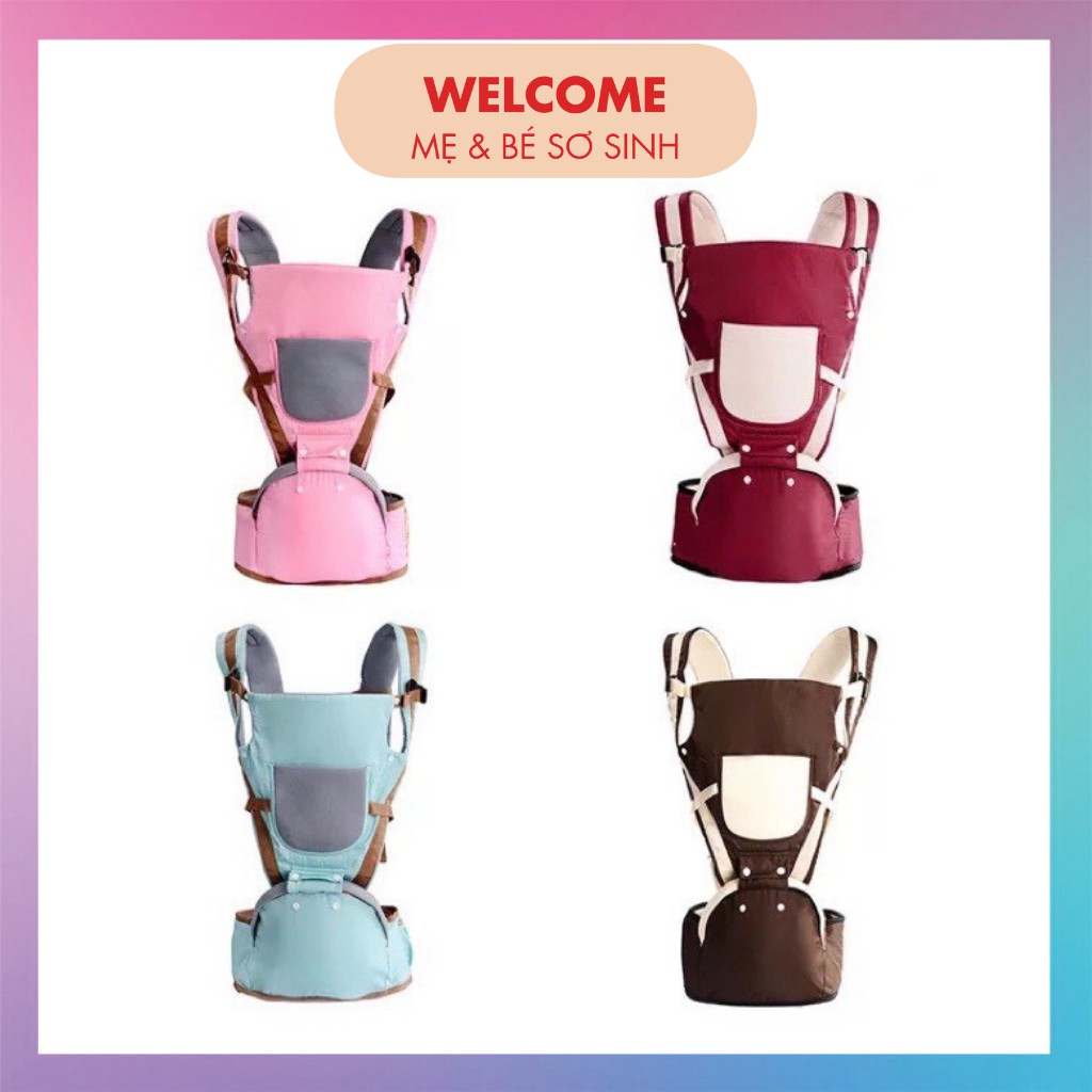 ĐỊU NGỒI BABY LAB ⚡️FREESHIP⚡️ Địu Ngồi 4 Tư Thế Baby Lab Chính Hãng