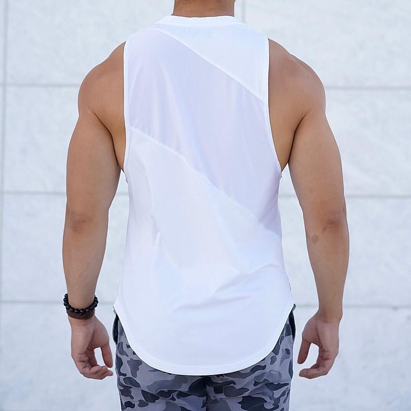 Áo Ba Lỗ Thể Thao Thấm Hút Mồ Hôi Nhanh Khô Dành Cho Nam