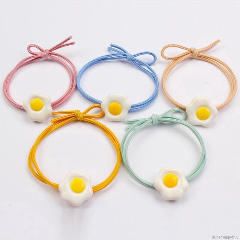 Thun Buộc Tóc Co Giãn Đáng Yêu Dành Cho Nữ