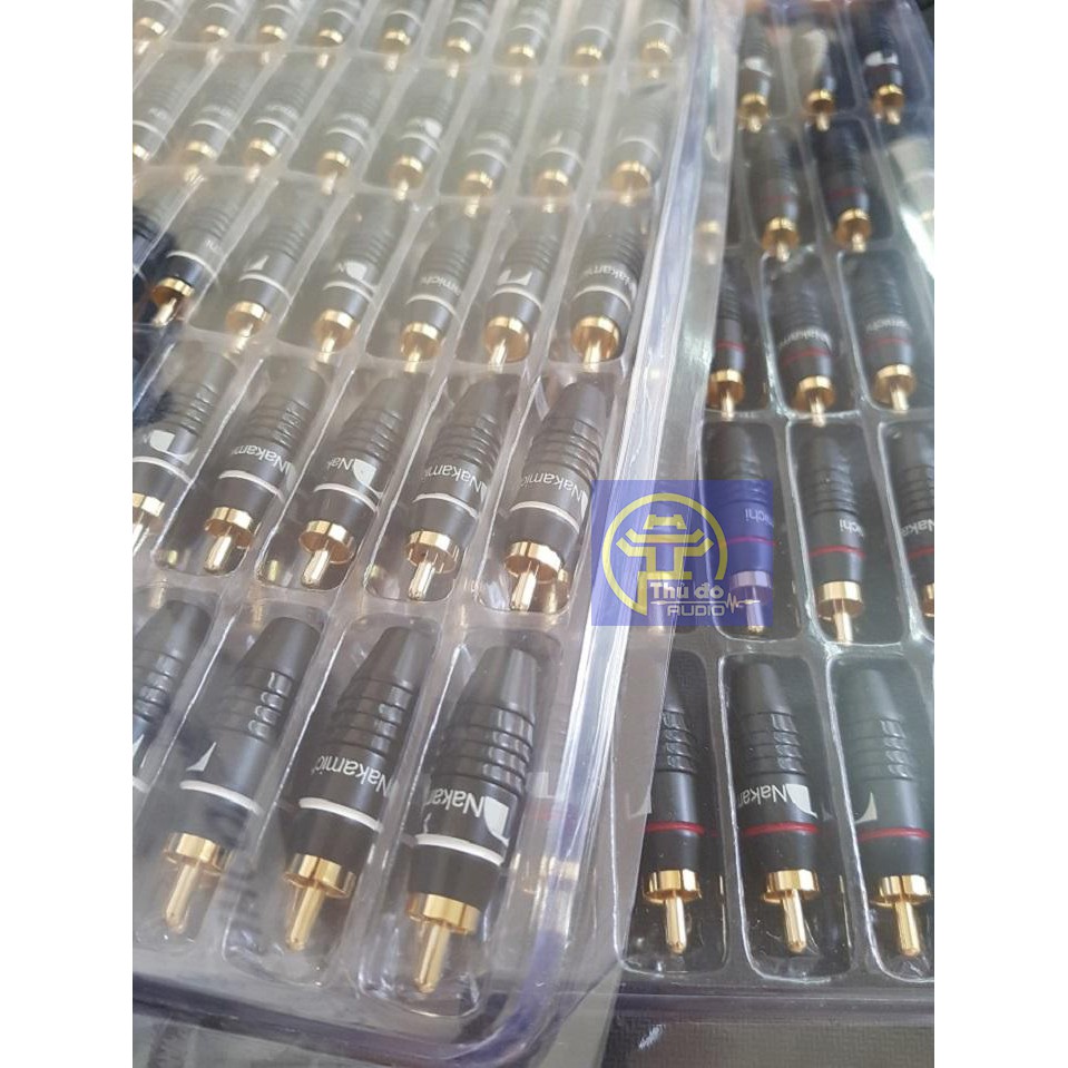 Jack AV Hoa Sen NaKamichi cao cấp / Jack RCA / Jack Bông Sen