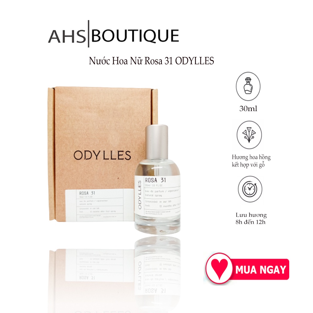 Nước Hoa Nữ ROSA 31 ODYLLES