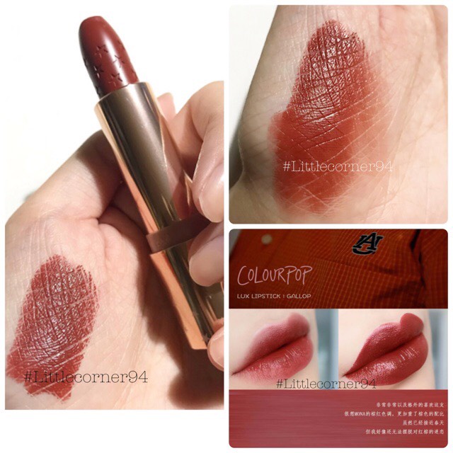 Son thỏi Colorpop Lux Lisptick màu Gallop