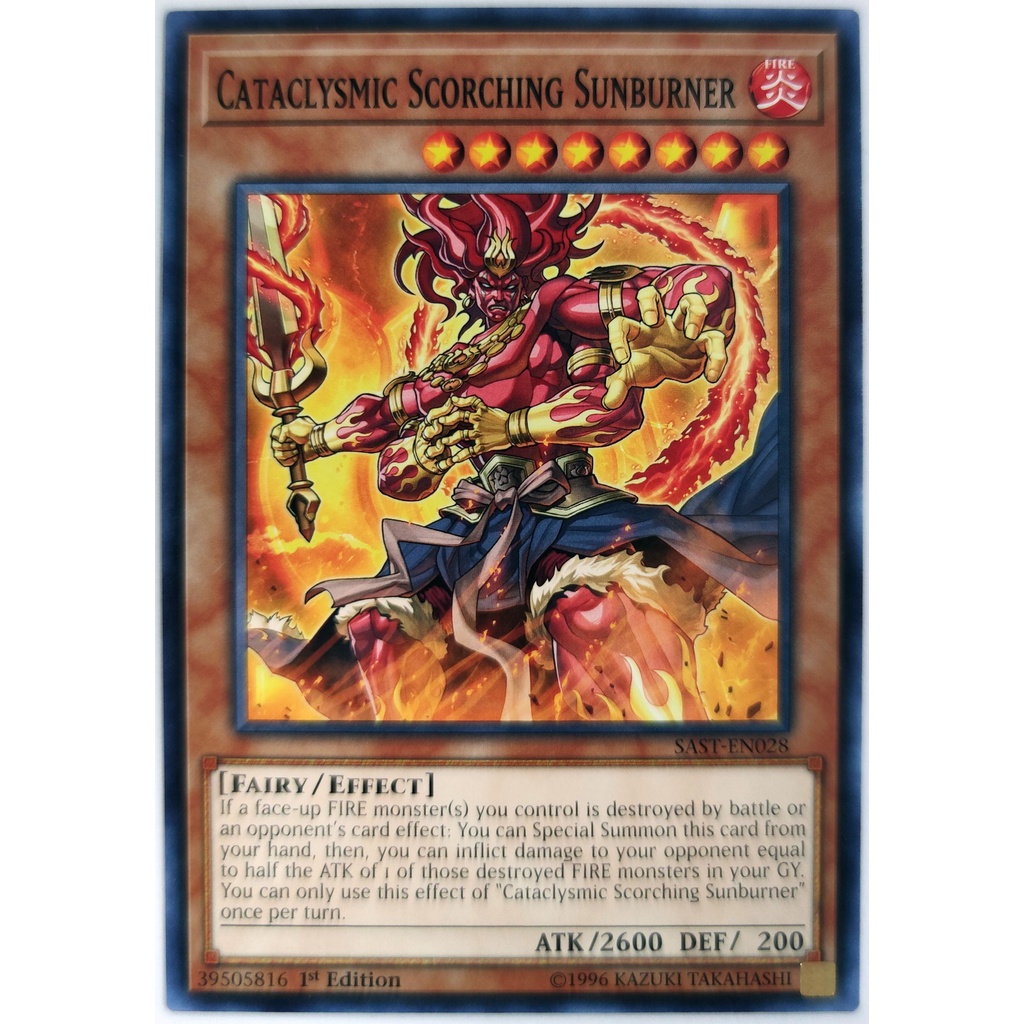 [Thẻ Yugioh] Cataclysmic Scorching Sunburner |EN| Common