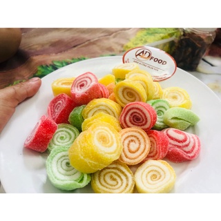 Kẹo dẻo xoắn trái cây thơm ngoan túi 300gr