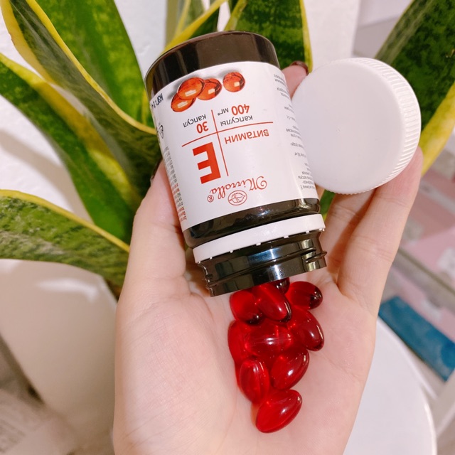 Vitamin E đỏ của Nga 270 400mg Mirrolla