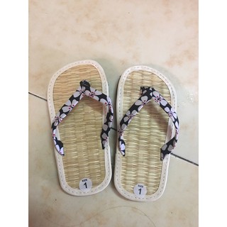 dép chiếu cho bé handmade