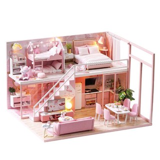 Mô Hình Nhà Gỗ Tí Hon: Metting Your Sweet L027 - Tặng Keo + mica