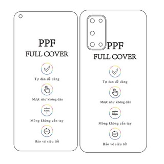 Dán dẻo ppf realme x7 pro – tặng cường lực camera