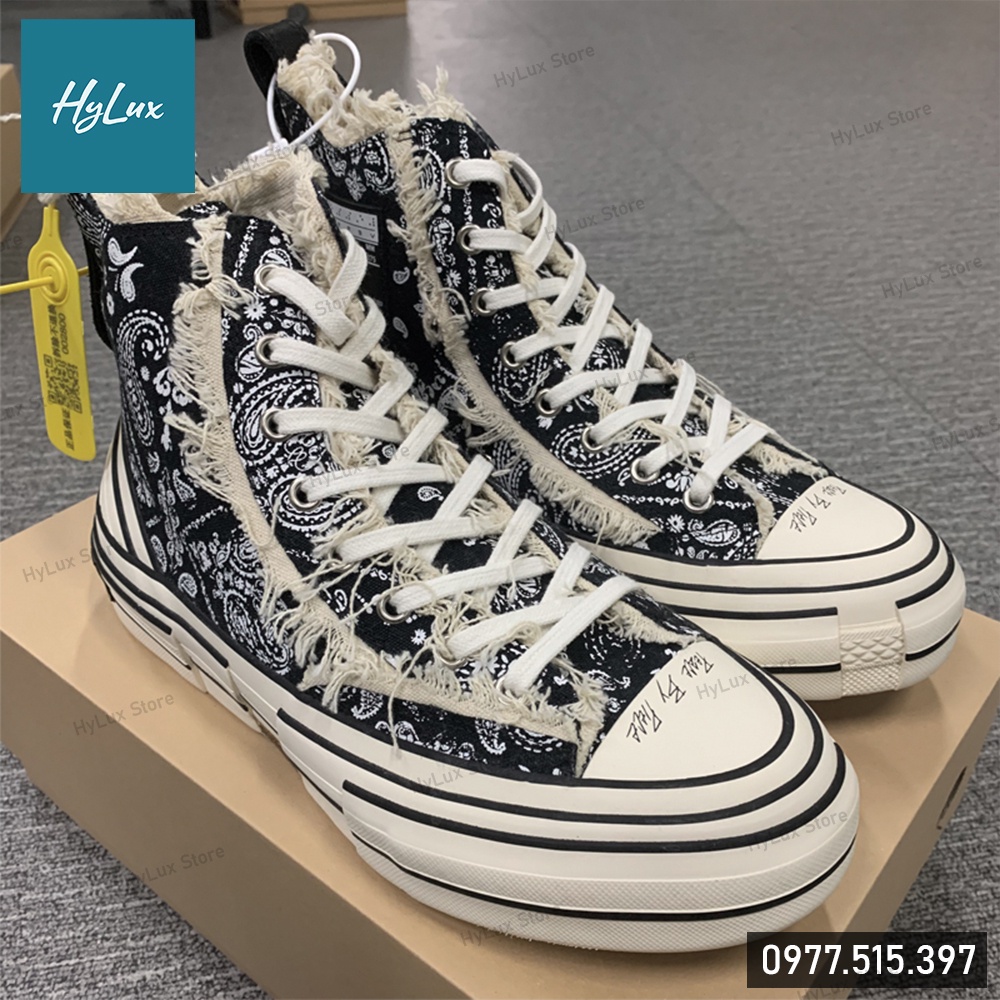 [4 màu] Dây giày Converse 1970s cổ cao, cổ thấp, Mlb đạp gót cao cấp