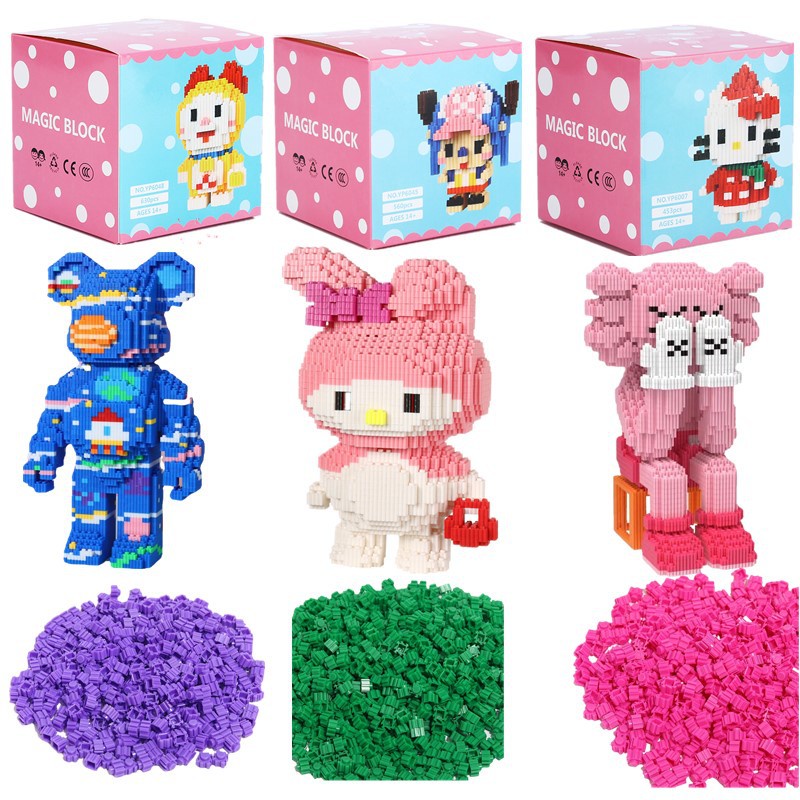 Bộ Đồ Chơi Lắp Ráp Khối Xây Dựng Đa Chức Năng Giáo Dục Cho Trẻ Em