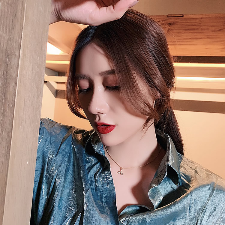 Vòng Cổ Đuôi Cá Thời Trang Hàn Quốc Mới Vòng Cổ Đơn Giản Tinh Tế
