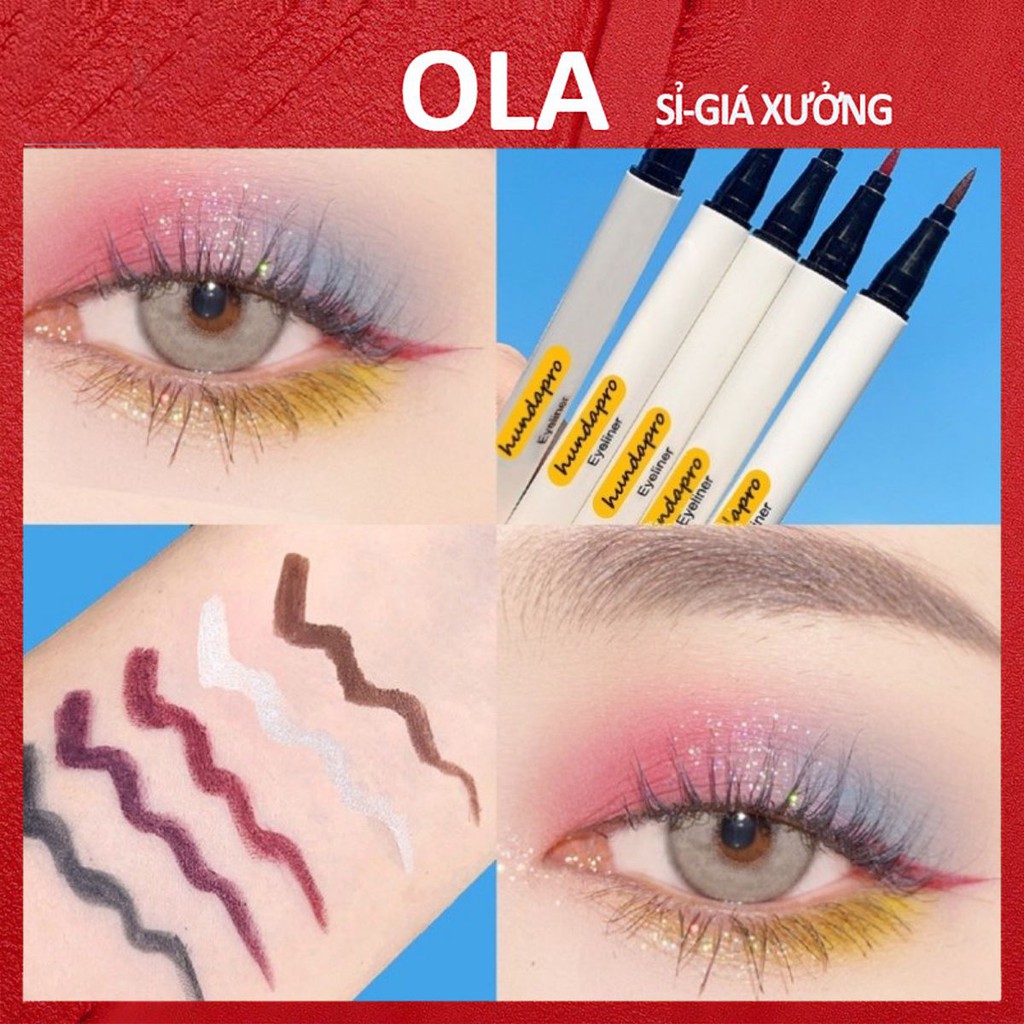 Bút kẻ mắt nước nhiều màu HUDAPRO   lâu trôi và không nhòe, bút kẻ my mắt [ HÀNG NỘI ĐỊA ] | BigBuy360 - bigbuy360.vn