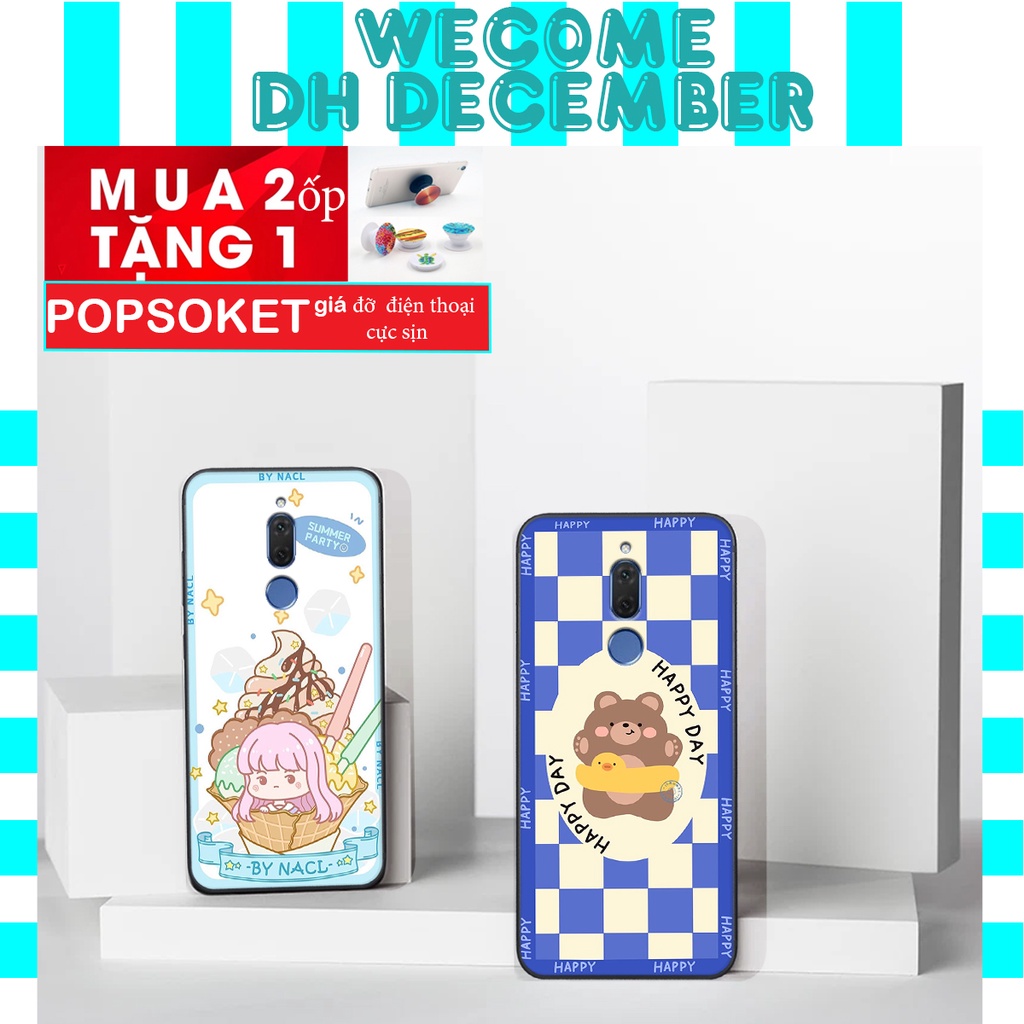 Ốp lưng Huawei NOVA 2i  in hình 3D gấu mới nhất - sang - chảnh - ĐẸP- BỀN
