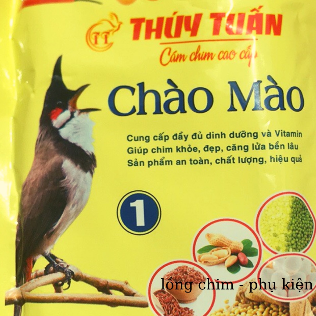 Cám chim chào mào Thúy Tuấn số 1 cao cấp 200gram - Cám chim Chào mào cao cấp số 1 giá rẻ chất lượng