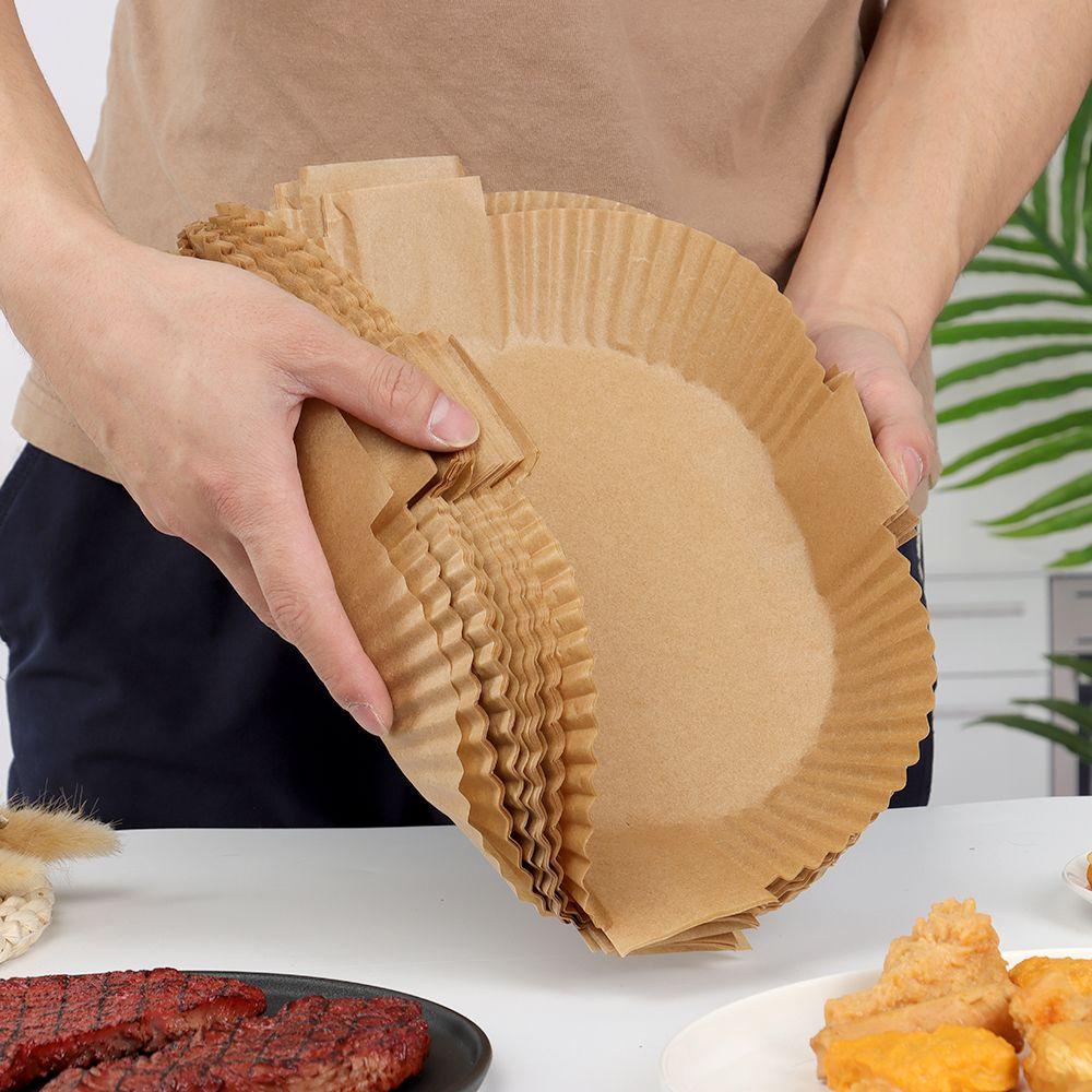 GOGOUP Set 50 Giấy Lót Nướng Bánh Sử Dụng Một Lần