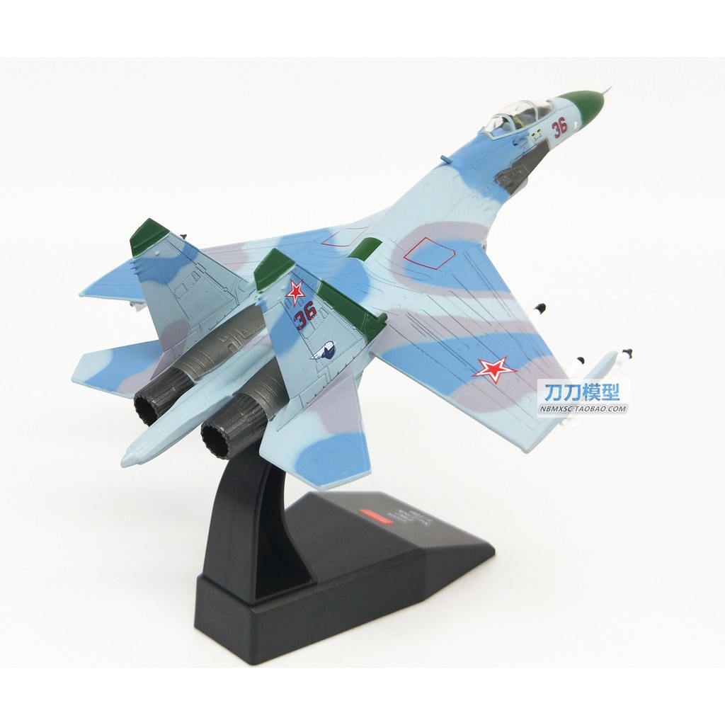 Mô Hình Máy Bay Chiến Đấu The Air Force Su 27 K Kan Tỉ Lệ 1: 100