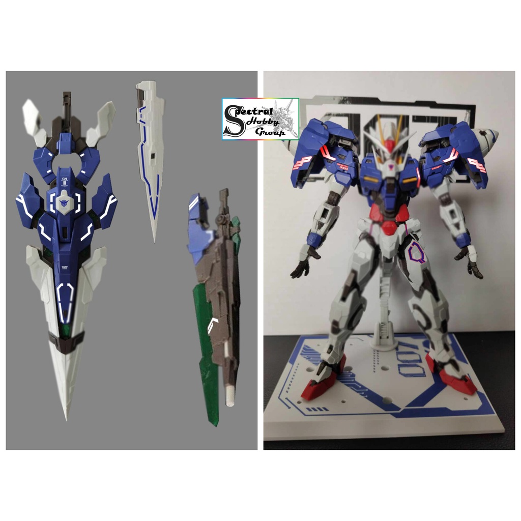 Decal nước dán mô hình Gundam XN 00 Raiser 7s Seven sword 00R 007S MB MG RG HG - Water sticker