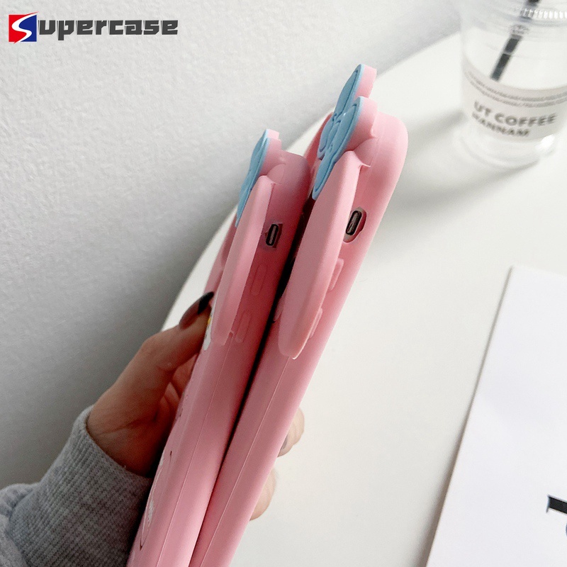 Ốp điện thoại silicon mềm họa tiết hoạt hình Melody màu hồng cho Xiaomi Mi 10 Pro Lite 5X Redmi Note 8 7 Pro K30 Pro