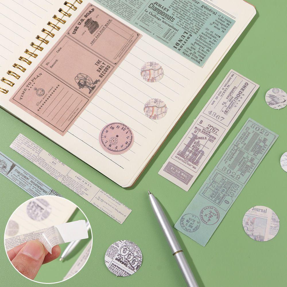 Sticker Dán Trang Trí Nhật Ký DIY