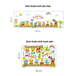 Decal dán tường đoàn tàu T103