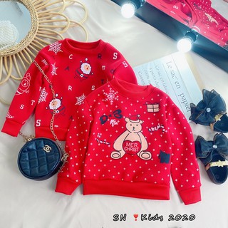 Áo nỉ bông noel cho bé