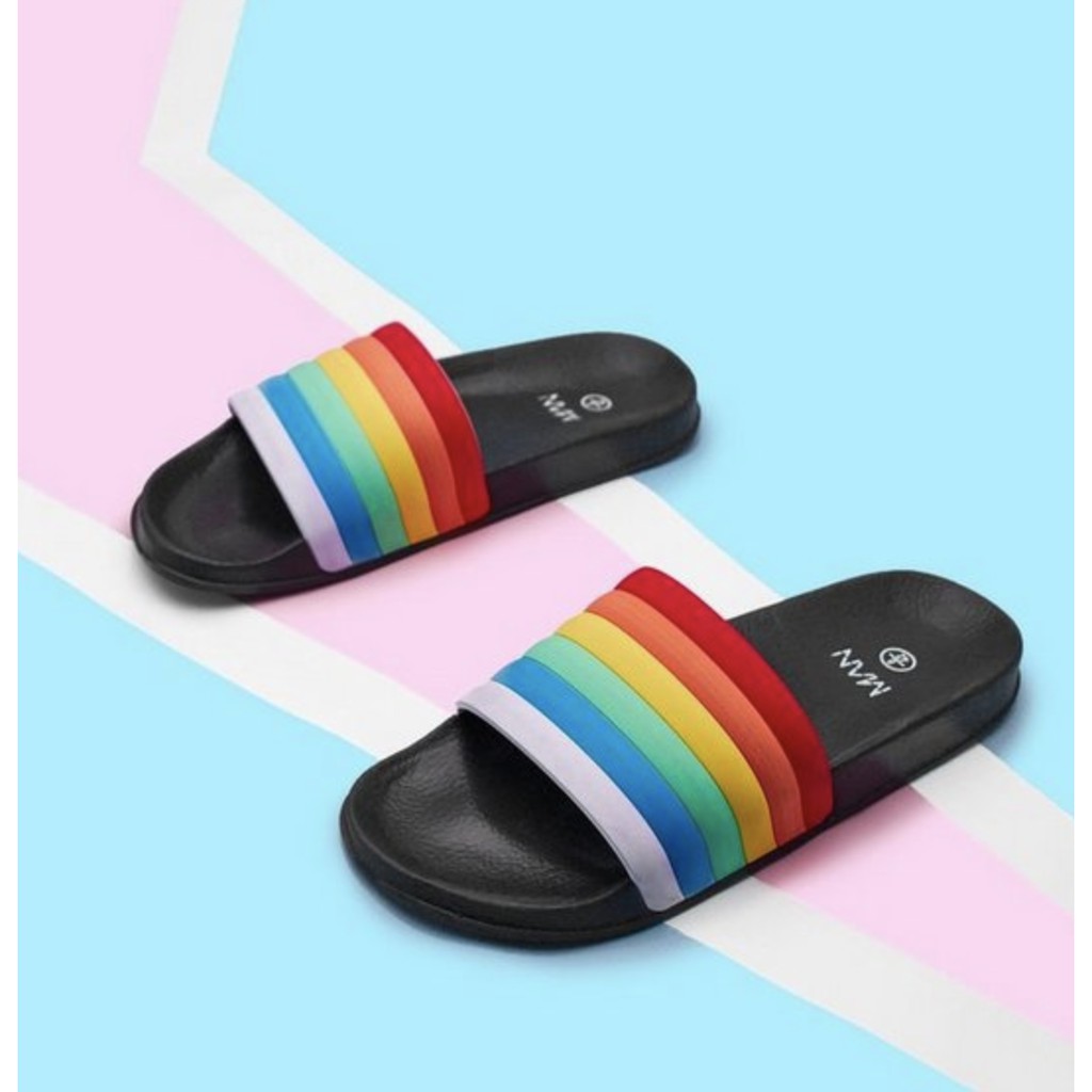 Dép Nhựa Slipper Pride Lục Sắc LGBT