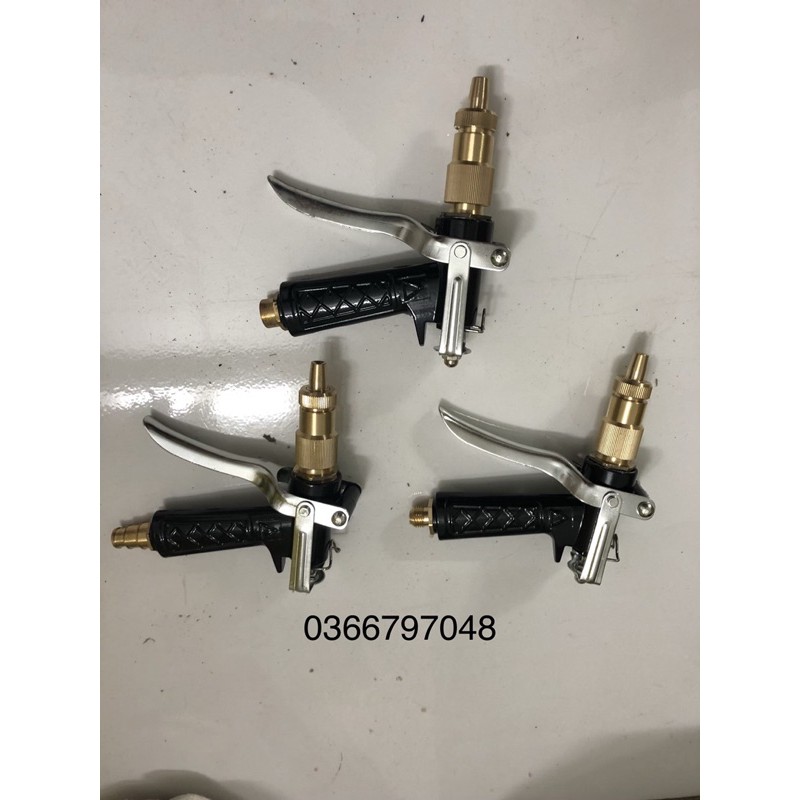 Súng rửa xe áp lực cao bằng sắt ren trong 14mm
