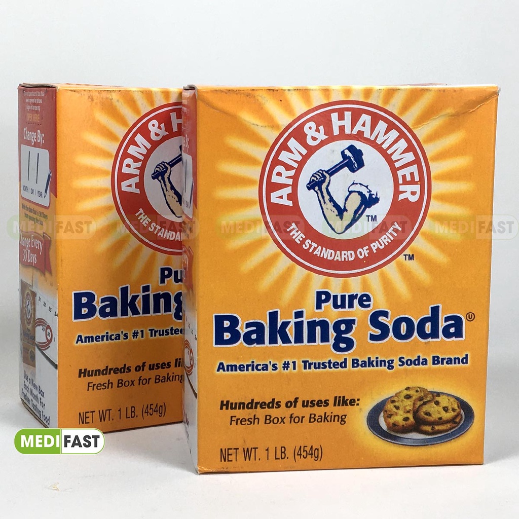 Baking Soda - Bột làm trắng răng, giúp tẩy tế bào da chết - Nhập khẩu từ Hoa Kỳ