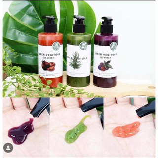 Sữa rửa mặt rau củ Super Vegitoks Cleanser
