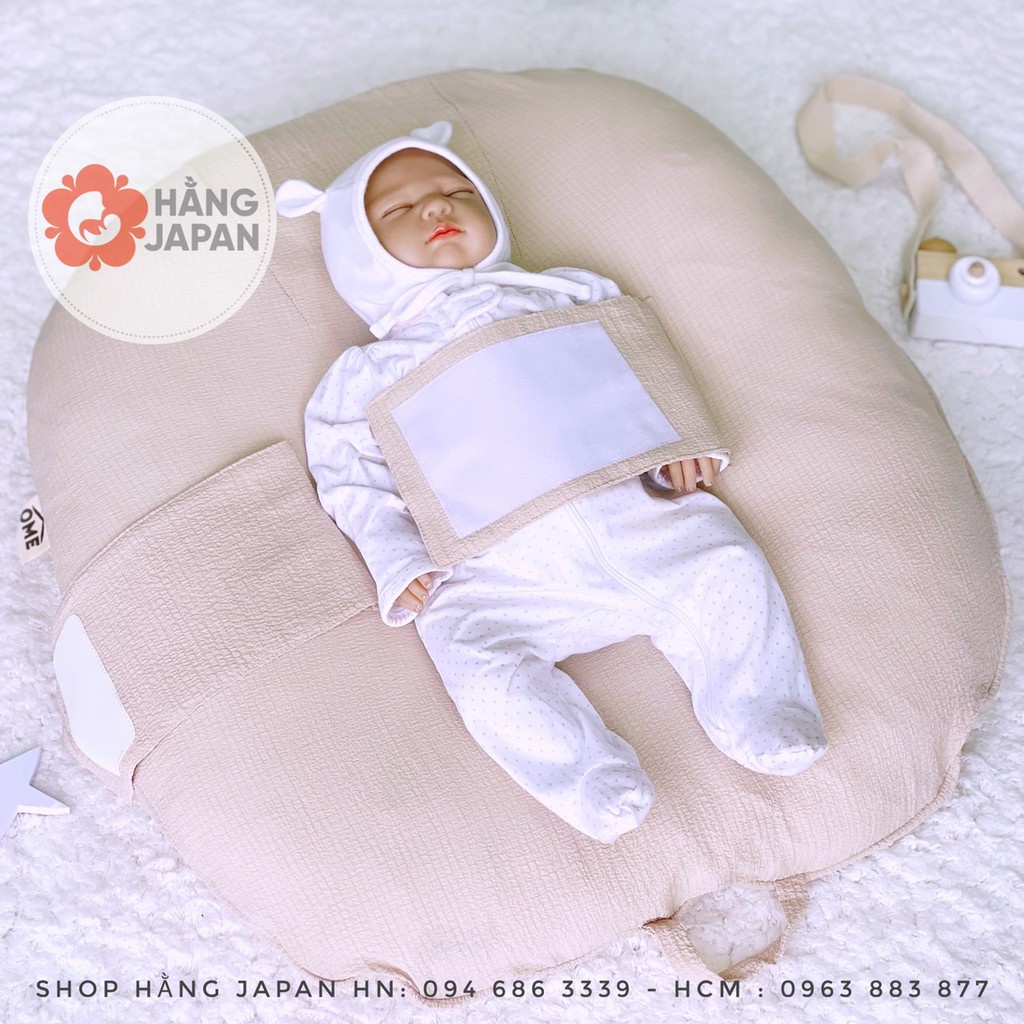 Gối Chống Trào Ngược OME (50 x 60 x10) - cho bé từ 0-12m hàng chính hãng