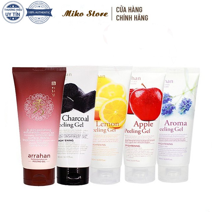 Gel Tẩy Da Chết Hoa Quả Làm Trắng Da Arrahan - Miko Store