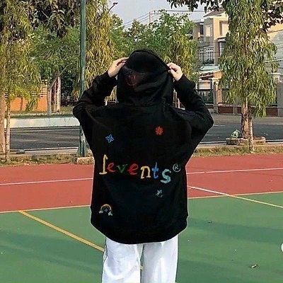 (MẪU MỚI) ÁO KHOÁC HOODIE NỮ  CHỐNG NẮNG HỌA TIẾT CHỮ BẢY MÀU XINH LUNG LINH HHP