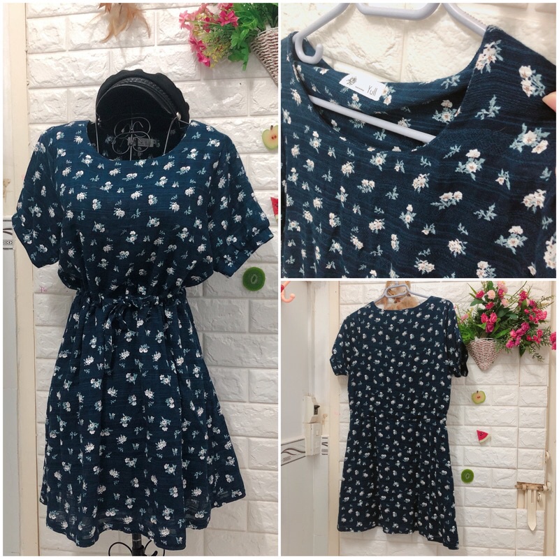 Đầm hoa xô xinh xắn dưới 60 kg