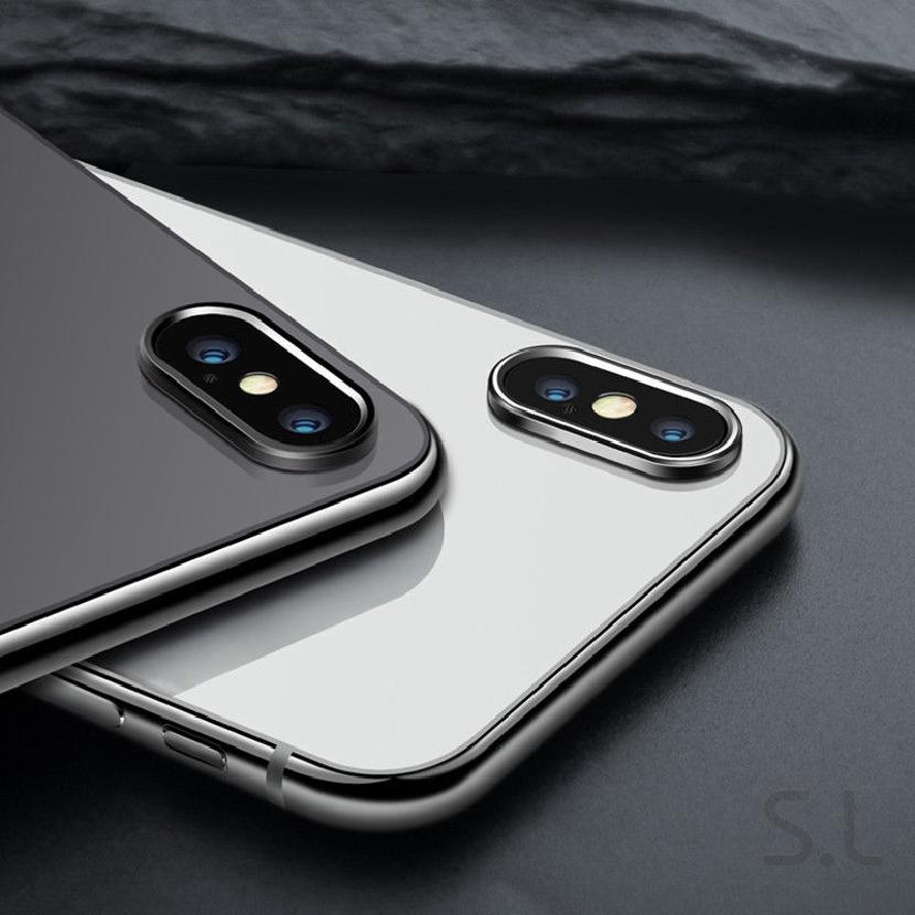 SL For iPhone X 7 8 Plus Rear Back Protector Camera Protective Lens Case Ring Cover