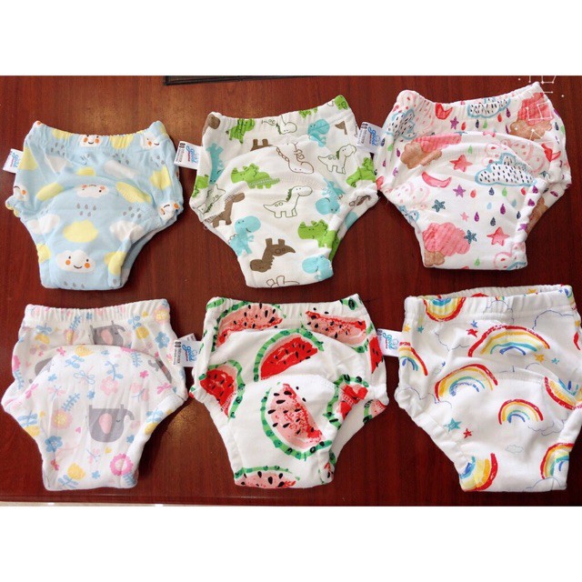 Quần Bỏ Bỉm Good Mama 6 Lớp Size 80/90/100 - Hàng Việt Nam