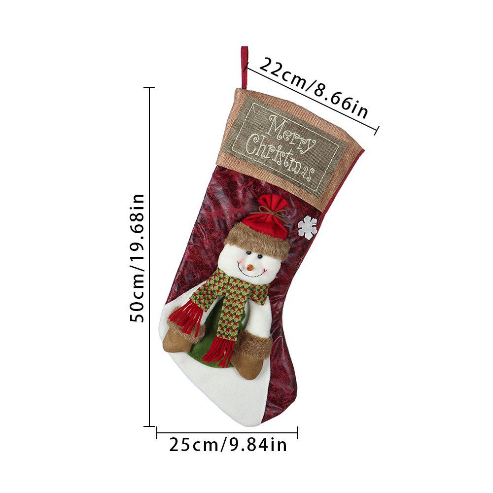 JANE Tất Treo Trang Trí Cây Thông Noel
