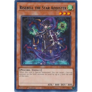 Thẻ bài Yugioh - TCG - Risebell the Star Adjuster / GRCR-EN043'